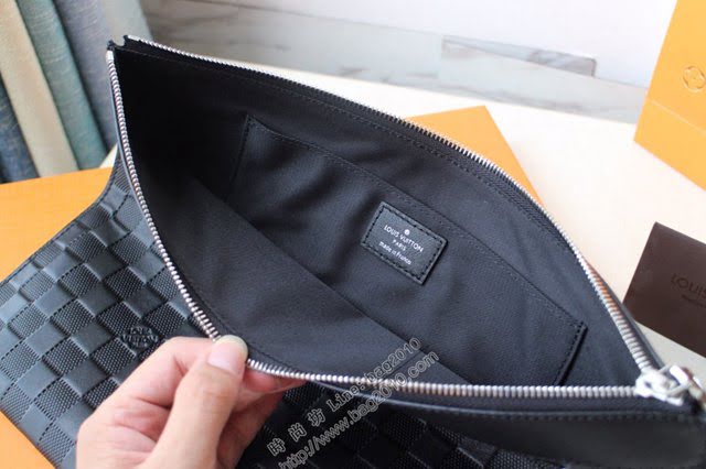 lv手包 M60112壓格 Pochette Apollo手袋 lv小牛皮男士手拿包  lvqb1393